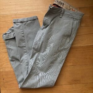 DOCKERS MEN’S SLIM FIT GREY CHINK